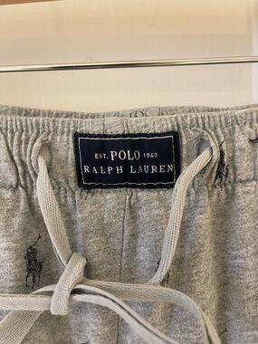 Polo by Ralph Lauren Heather Gray Pull-On Sleepwear joggers